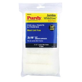 Purdy - White Dove Jumbo Sleeve 4" x 3/8" 6Pk