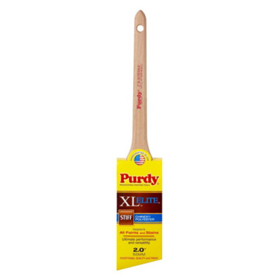 Purdy XL Elite Sprig Paint Brush - Flat Trim Brush With Chinex/Polyester Blend, Professional Quality For Smooth Finishes - View #2
