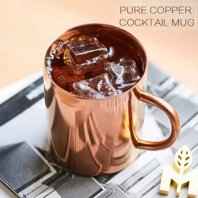 Pure Copper 450ml Moscow Mule Mug, Cocktail & Drink Cup
