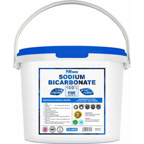 Pure Source Nutrition Baking Soda 12.5KG Bucket Multi Purpose Household Cleaner Sodium Bicarbonate of Soda