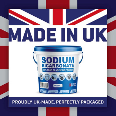 Pure Source Nutrition Baking Soda 1KG Bucket Multi Purpose Household ...