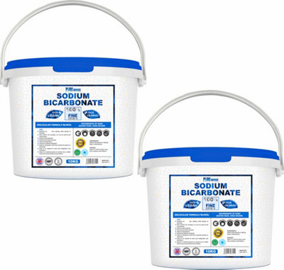 Pure Source Nutrition Baking Soda 20KG Bucket Multi Purpose Household Cleaner Sodium Bicarbonate of Soda