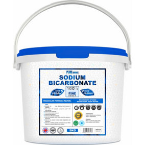 Pure Source Nutrition Baking Soda 5KG Bucket Multi Purpose Household Cleaner Sodium Bicarbonate of Soda