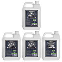 Pure Source Nutrition Eco White Vinegar Cleaning Unscented 20 Litres -All Natural Multi-Surface & Multi-Purpose Cleaner, Limescale