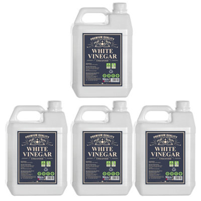 Pure Source Nutrition Eco White Vinegar Cleaning Unscented 20 Litres -All Natural Multi-Surface & Multi-Purpose Cleaner, Limescale