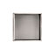 Pure Stainless Steel Wet Room Shower Niche Recessed Storage Shelf - 300x300mm