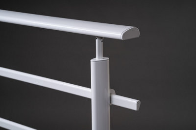Pure White Balustrade Kit Floor Mounted