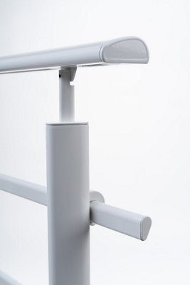 Pure White Banister Kit 1.5m Wall Mounted