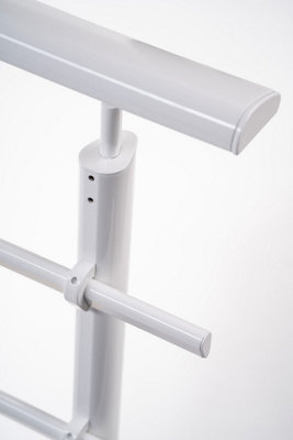 Pure White Banister Kit 1.5m Wall Mounted