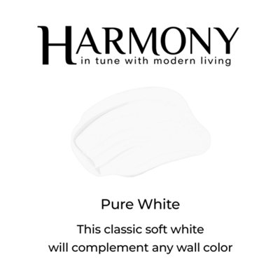 Pure White Matt Emulsion King of Paints Harmony 3L Can