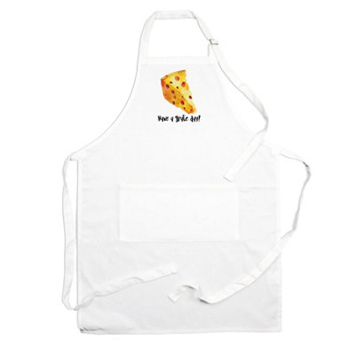 Purely Home Food Pun Novelty Kitchen Apron - Cooking & Baking Gift - Have a Grate Day