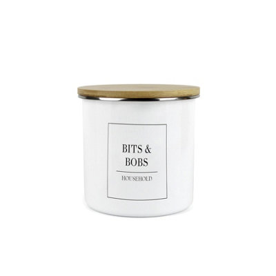 Purely Home - Minimalist - Cleaning & Personal Care Storage Canister - Bits & Bobs