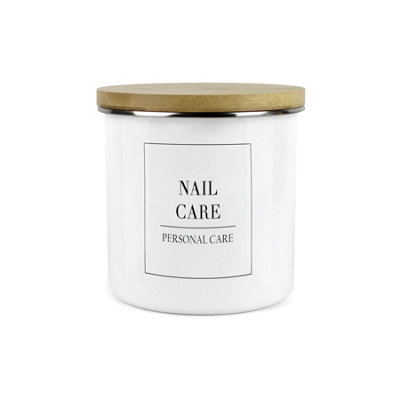 Purely Home - Minimalist - Cleaning & Personal Care Storage Canister - Nail Care