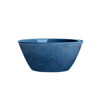 Purely Home Potters Reactive Glaze Indigo Melamine Bowls - Set of 8
