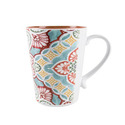 Purely Home Rio Corte Melamine Mugs - Set of 5