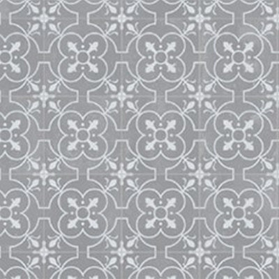 Puretex P5522 Tile Effect Grey Slip Resistant Vinyl Flooring-2m X 1.35m