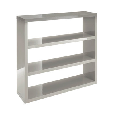 Puro High Gloss Bookcase Stone