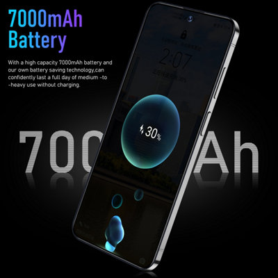 Purple 7-inch Large-capacity Smart Phone