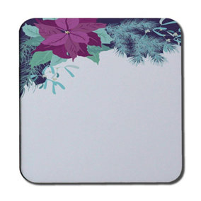 Purple & Blue Flowers (Coaster) / Default Title