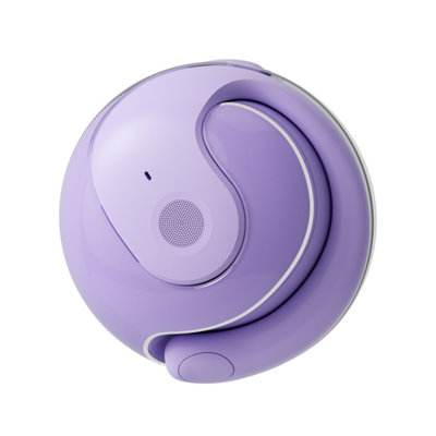 Purple Coconut Ball Open Earless Bluetooth Headset