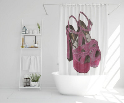 Purple High Heels (Shower Curtain) / Default Title Price Comparisons | Compare The Build