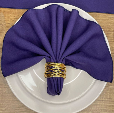 Purple Napkins 38cm x 38cm (15 x 15)