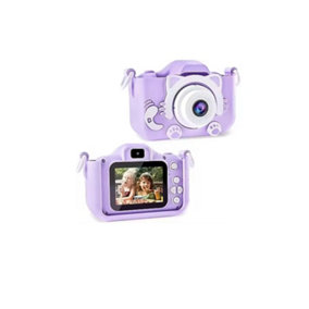 Purple New 5s Mini Cartoon Fun HD Digital Cat Camera