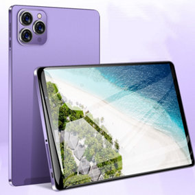Purple New 8 Inch Large Screen Smart Tablet wifi 4G Bluetooth Tablet PC