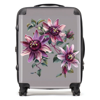 Pink flower suitcase online