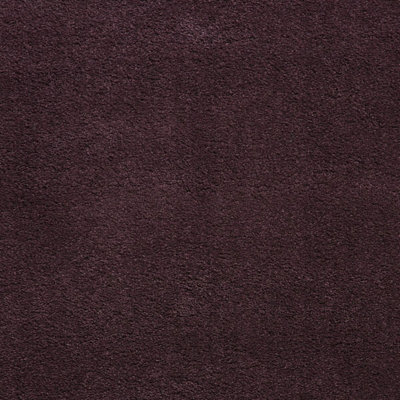 Purple Shaggy Plain Polypropylene Handmade Modern Rug For Living Room, Guest Room-160cm X 230cm (5ft. 2in. X 7ft. 6in.)