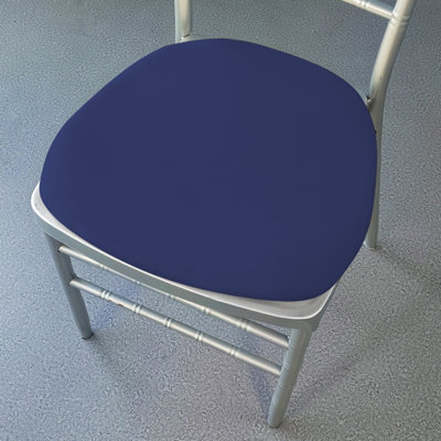 Purple Spandex Chair Pad Cover - Pack of 10