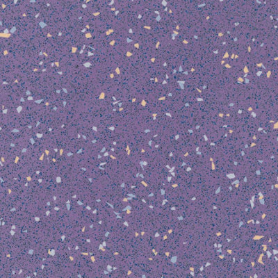 Purple Speckled Effect Vinyl Flooring, Non-Slip Contract Commercial Vinyl Flooring with 2.0mm Thickness-1m(3'3") X 2m(6'6")-2m²