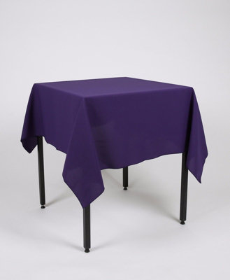 Purple Square Tablecloth 121cm x 121cm  (48" x 48")