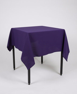 Purple Square Tablecloth 137cm x 137cm (54" x 54")