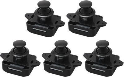 Push Button Latch,10 Pack Push Button Cabinet Lock Keyless Latch,Push ...