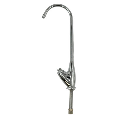 Push Button Tall Spout Water Fountain Tap With 7/16