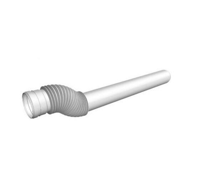 Push Fit Flexible Soil Pipe Connector 32mm / 220mm Bath Sink