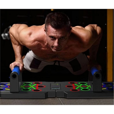 Push Up Board 12in1 Chest Back Triceps Portable Folding Exercise ...