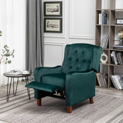 Emerald green recliner new arrivals