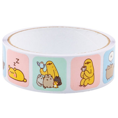Pusheen Stickers (Pack of 200) Multicoloured (One Size)