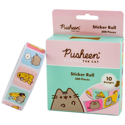 Pusheen Stickers (Pack of 200) Multicoloured (One Size)