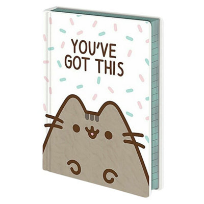 Pusheen Youve Got This Notebook Cream/Brown (One Size)