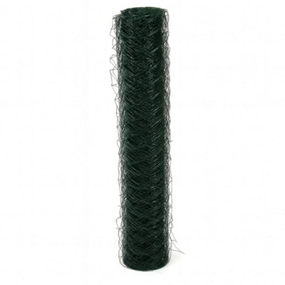 PVC Coated Chicken Wire Mesh Fencing 2
