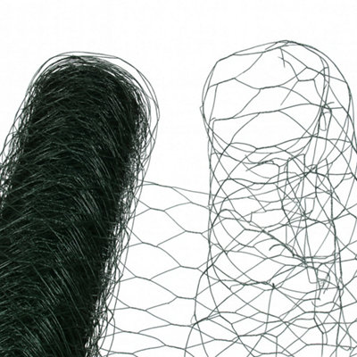 PVC Coated Chicken Wire Mesh Fencing 2