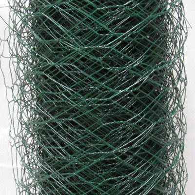 PVC Coated Chicken Wire Mesh Fencing 2