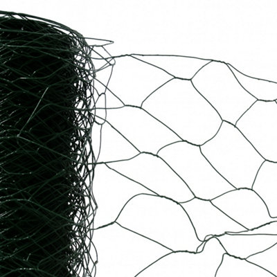PVC Coated Chicken Wire Mesh Fencing 2