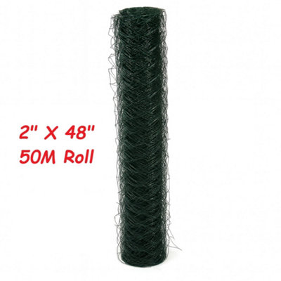 PVC Coated Chicken Wire Mesh Fencing 2