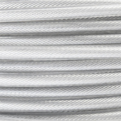 PVC Coated Galvanised Steel Wire Rope Cable 6mm x 75m ( Pack of: 1 ...