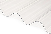 PVC Corrugated Sheet 2.5m Clear