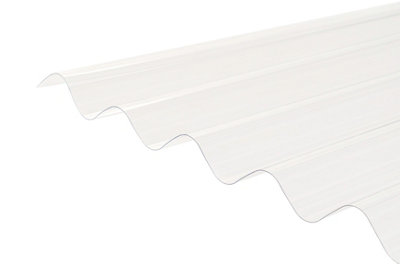 PVC Corrugated Sheet 3.0m Clear